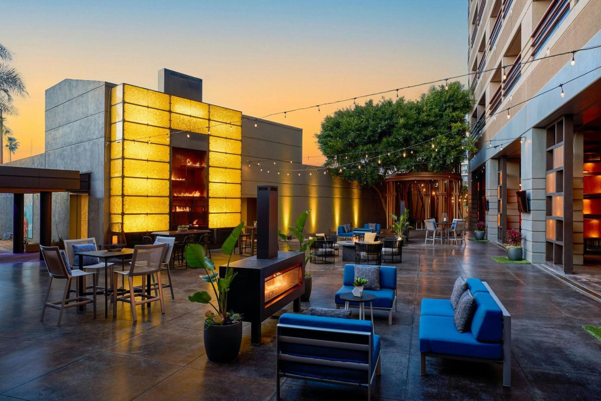Marina Del Rey Marriott Hotel Los Angeles Bagian luar foto